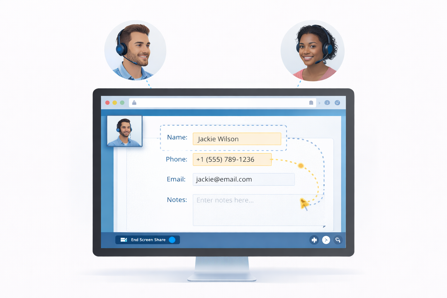 Interactive Agent Guidance